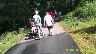 Walking through Harris Shoals Park! (Week 1, Day 4 - To ESP and Beyond Summer Camp 2022)