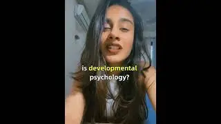 What is developmental psychology ? #education #cbse #psychology #developmentalpsychology