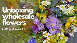 Unboxing wholesale Flowers