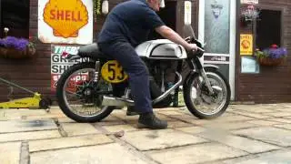 Manx Norton, Cold Kick Start Classic Bike Repairs Glasgow