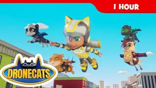 Drone Cats 🐱 | The Science Fairy 🧚 | 1 Hour of STEM Fun & Action-Packed Cat Adventures for Kids!