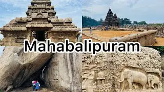 Mahabalipuram || Arjuna Penance || Sea shore Temple || Chennai || Pondicherry || Day 2