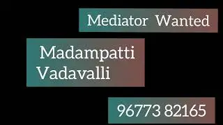 Coimbatore | Mediator Wanted | Awesome incentive | Land for sale