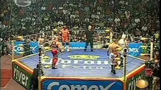 AAA - Abismo Negro, Gronda II, Súper Fly vs. Zorro, Teddy Hart, Black Abyss, 2009/01/25