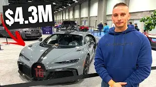 The Best Hypercars of The Washington DC Auto Show! Bugatti Chiron Pur Sport