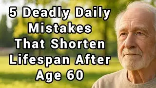 Why Most People Die Before 82 - The 5 Deadly Mistakes Seniors Make Daily That Shorten Lifespan!