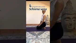 4 esercizi per una schiena sana! #yoga #benefici #maldischiena #posizione #esercizi