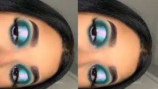 HALO EYE MAKEUP TUTORIAL FT MORPHE 35S SWEET OASIS PALETTE | Katherine Vargas