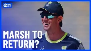 Mitchell Marsh & Steve Smith Brush Off Injury Concerns Ahead Of Second Test | 10 News First