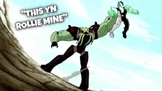 When BEN 10 fought VILGAX for the FIRST TIME and got JUMPED for the OMNITRIX