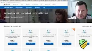 Getting started with Azure Microsoft online labs