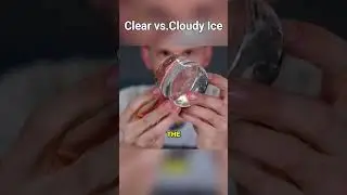 Why Commercial Ice Is Crystal Clear | Directional Freezing Explained! #shorts #youtubeshorts #viral