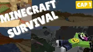 Minecraft Survival 😉 con mis amigos CAPITULO 1
