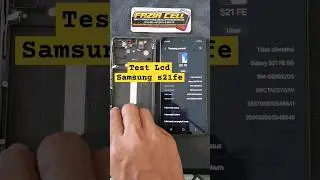 Lcd samsung s21fe finger on!! #servicehp#samsungs21fe#shorts
