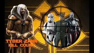 Star Wars Legends: Tyber Zann Kill Count