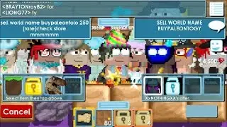 Growtopia SELLING DINOSAUR PRANK!!