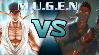 M.U.G.E.N Ryu Power of Nothingness vs Evil Ryu