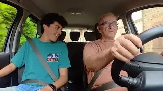 Auto rotta, Nonno triste 