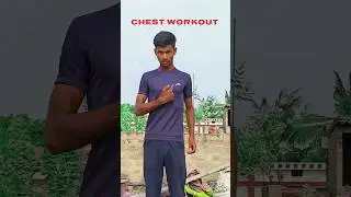 Chest workout at home ✅ #chest #fitness #shortsfeed #trending #shorts