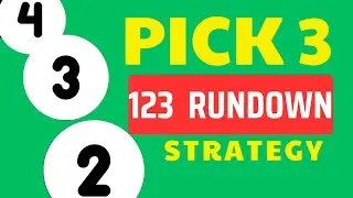 Pick 3 Georgia | Стратегия 123 Rundown