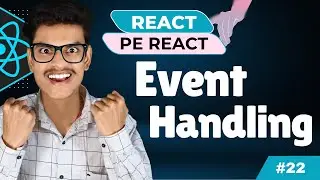 Event Handling In React JS | Handling Events In React | #reactpereact