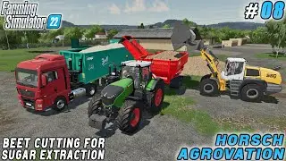 Prepping Sugar Production Inputs and Cultivated Sowing Areas | HORSCH AgroVation | FS 22 | ep #08