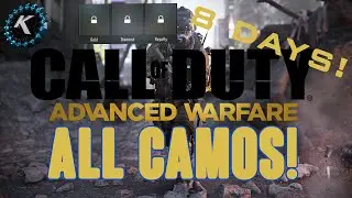 Advanced Warfare Diamond Camo Returns! (All Camos)