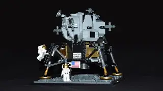 LEGO NASA M&oacute;dulo lunar Eagle del Apolo 11 #10266 | joansoy.com