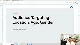 Facebook Audience Targeting - Location, Age & Gender