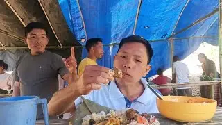 Wedding Party Tasty Pork With Local Fish 🐠 Eating 🤤