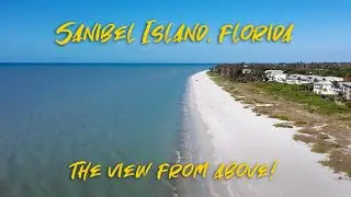 Sanibel Island, Florida - Flying Over the Beautiful Beach!