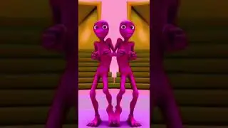 COLOR DANCE CHALLENGE 🔥 Pink Me kemaste Aliens / Pink Dancing Aliens