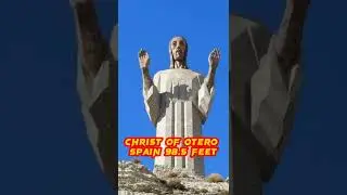 Tallest Jesus Statue in the world✝️ Top10 #shorts #trending #jesus