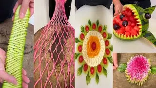 KNIFE SKILLS OF A REAL FRUIT NINJA || MASTER CHEFF TUTORIAL COMPILATION