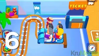 My Shopping Mall - Gameplay Walkthrough Part 6 - Roller Coaster Area (Android, IOS)