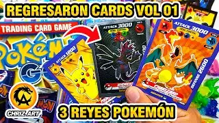 😱 Volvi&oacute; POKEMON GO Cartas 3 Reyes ! con Metalizadas y Black Cards - Apertura Paquet&oacute;n | CHRIZ ART