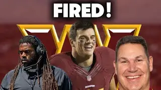 🚨BREAKING: Commanders ARE FIRING a BOATLOAD of position coaches!