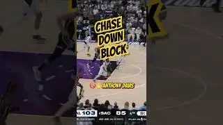 Anthony Davis BLOCKED by Keegan Murray! Mavericks vs Kings #nba #nbahighlights #slamsupreme