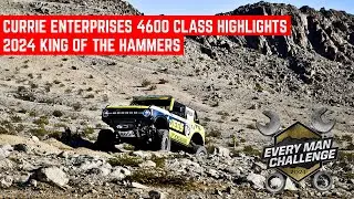 KING OF THE HAMMERS 2024 | HIGHLIGHTS FROM THE CURRIE ENTERPRISES 4600 STOCK EMC RACE