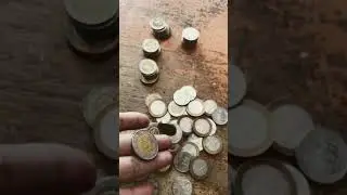 10 pesos and 20 pesos coins