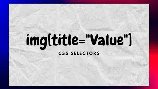 CSS [attribute~=value] Selector