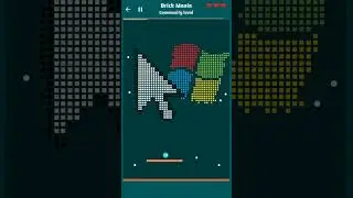 Cursor - Brick Mania: Fun Arcade Game #shorts