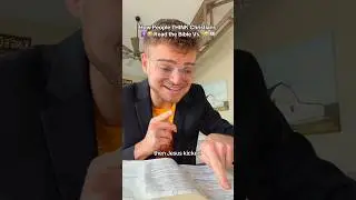 Как люди ДУМАЮТ: христиане читают Библию, а не&hellip; 😅✝️😭📖 #ИисусЛюбитТебя #Христианин #Библия #Смешно