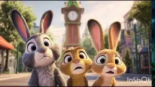 Benny the Clever Bunny and the Clock That Lost Time 🕰️🐰 | Fun Cartoon Story i