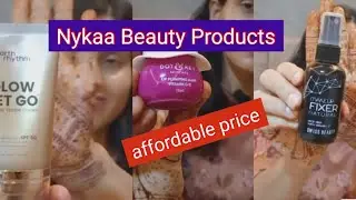 Nykaa/Earth Rhythm Primer/Strobe Cream/Swiss Beauty Makeup Fixer/Dot&Key lip Mask...