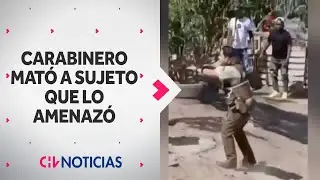 Carabinero MATÓ A SUJETO que lo amenazó con un arma en medio de operativo en Antofagasta