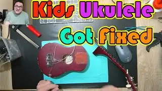 Kids Ukulele Toy fixing