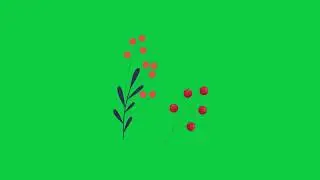 Christmas Mug With Ice Cream Animation | Green Screen