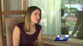 Jasper County deputy shot by domestic violence suspect speaks exclusively with WJCL