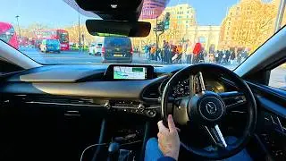 Relaxing Daytime POV Drive Through Central London | Calm City Ambience